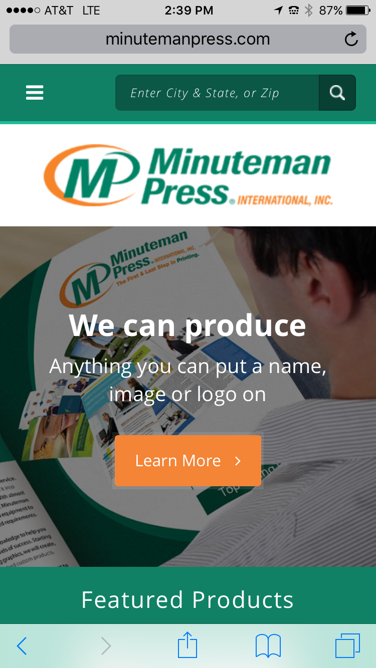 Minuteman Press International Launches Newly Redesigned Website